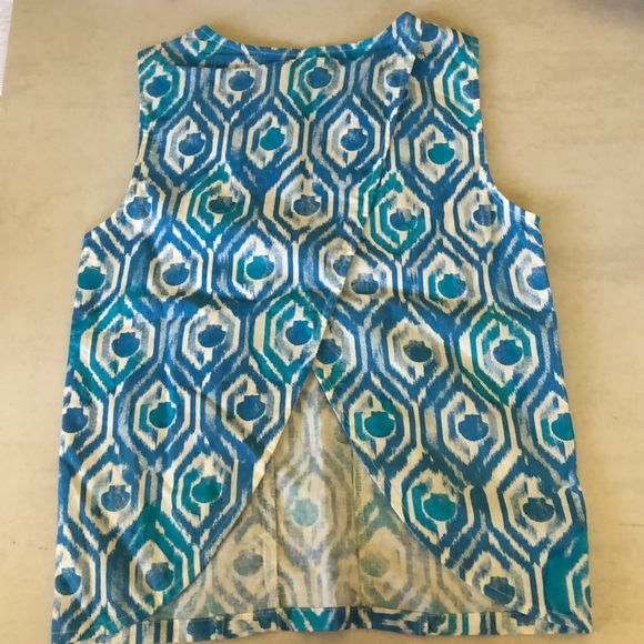 2/$20 New! Girls Ikat design with ruffle top - Picture 2 of 5